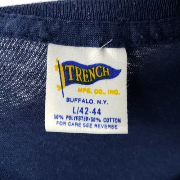 Super Bowl XXII 22 T Shirt Vintage 80s 1988 Washington Denver Broncos 50/50 - Picture 5 of 6